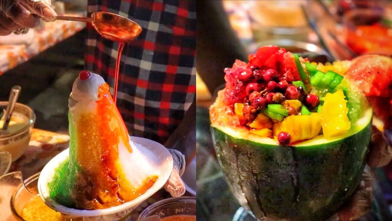 FRUIT LOADED Gola Ice Dish JUICY Healthy Dish in Summer INDIAN
