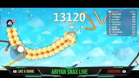 Snake.io live stream gameplay part (69) || Android / ios gameplay Walkthrough