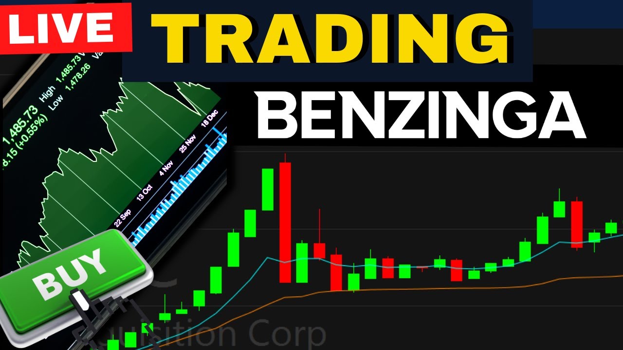 LIVE Trading with Benzinga | Daytrading & Options Trading Stocks TSLA NVDA LCID AMC