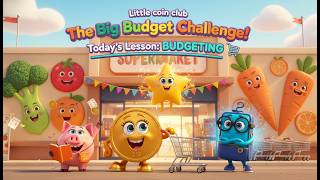 How Kids Can BUDGET Money | The Big Budget Challenge | Kids Money Education