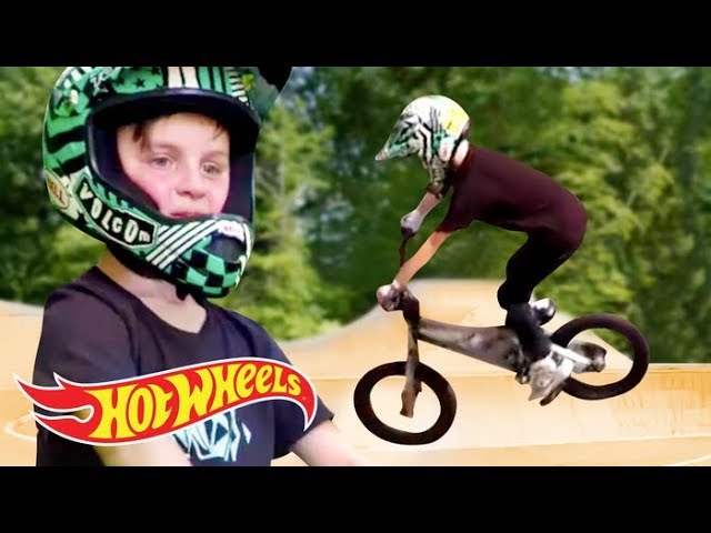 Bmx Caiden Goes To Supercharged Training With The Funk Bros Challengers Hot Wheels Youtube
