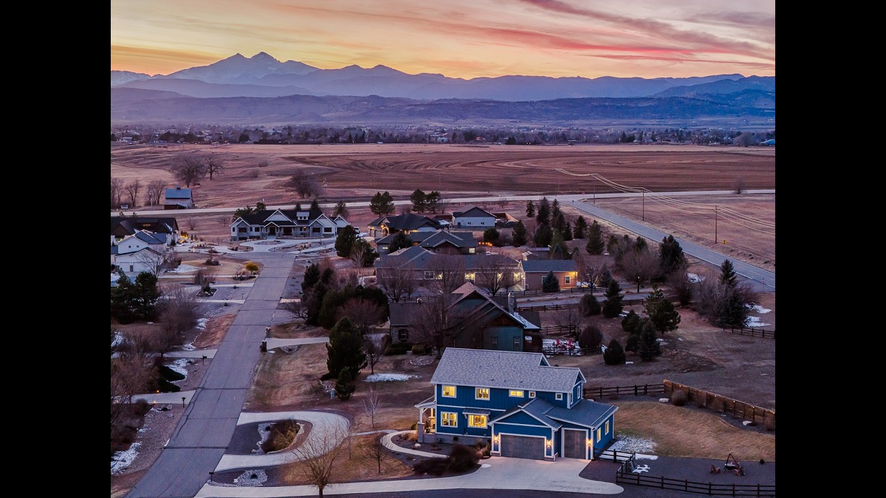 Stunning Berthoud, CO Home Tour | Sunset Aerials & Front Range Views