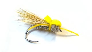 Roman Moser's Balloon Caddis Variant Dry Fly.  #flytying #flyfishing #dryfly #caddis #shotaflies 
