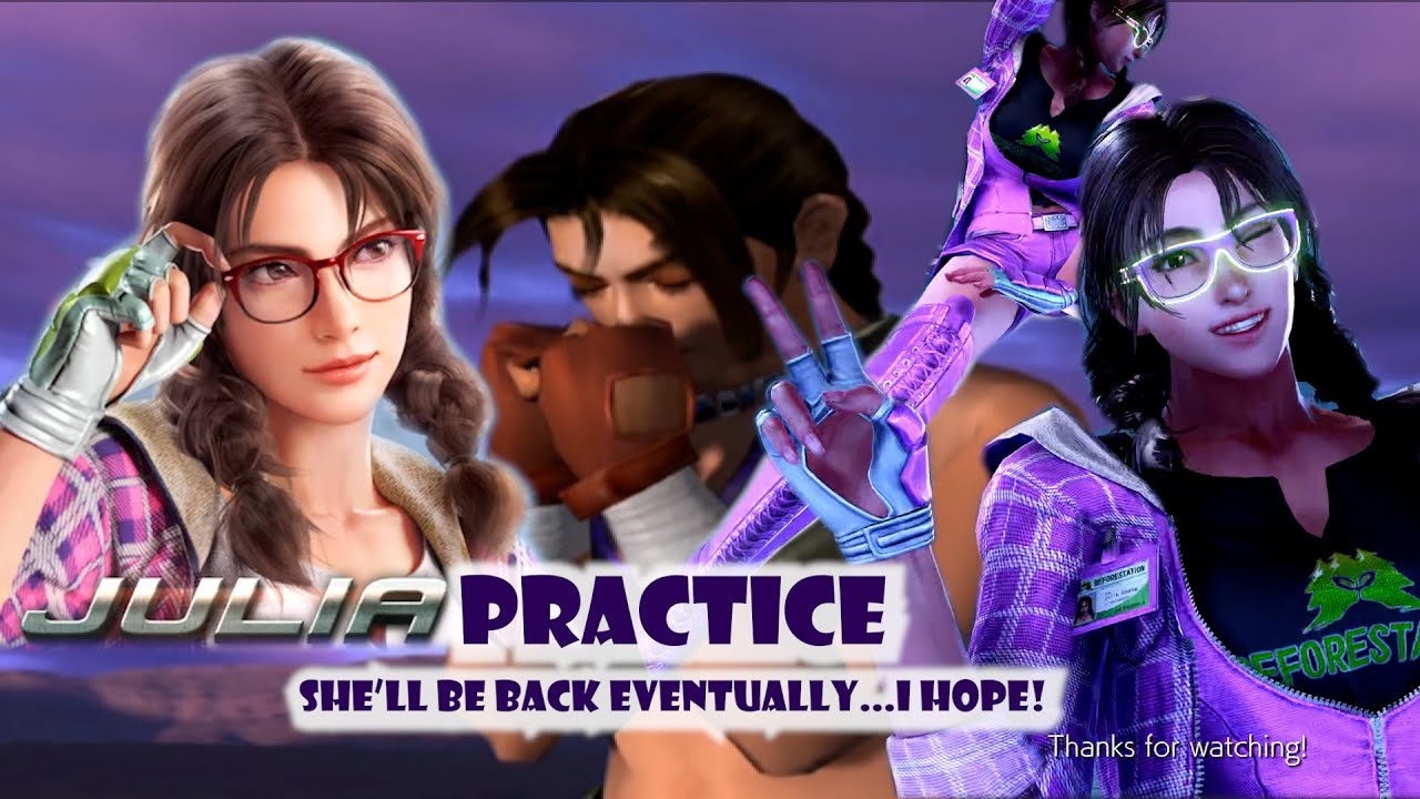 Practice with Julia Chang in Tekken 7
