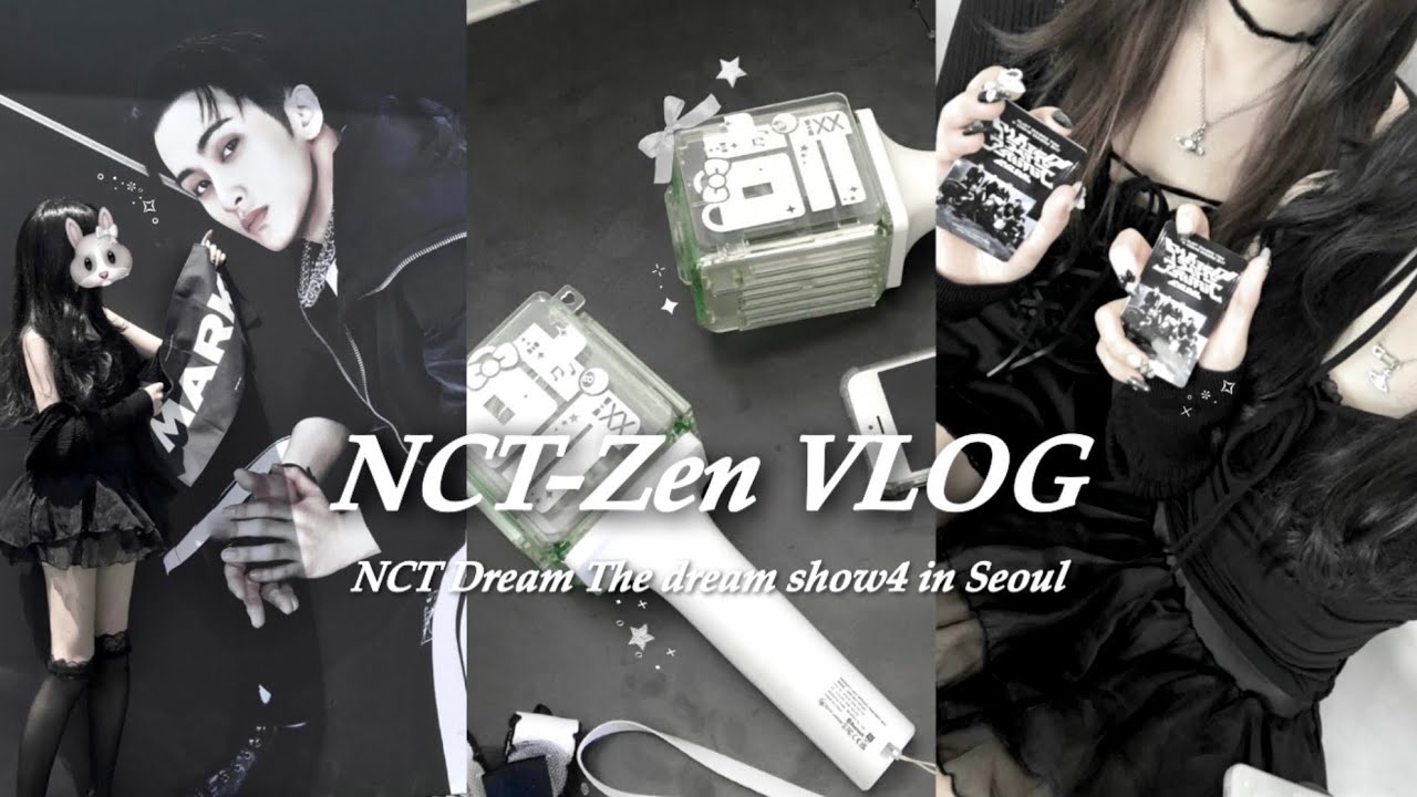 [시즈니 브이로그] 한바탕 뛰어놀아볼까☆⋆ 드림쇼4 막콘 브이로그 • 드사쇼 • VIP • 콘서트 • 맠프 • 엔시티드림 • 고척 • NCT