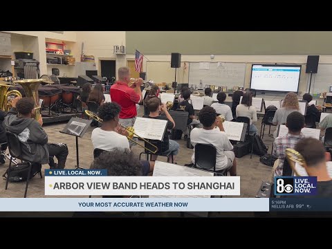 Las Vegas students take their music to the world, set to perform in Shanghai tourism parade