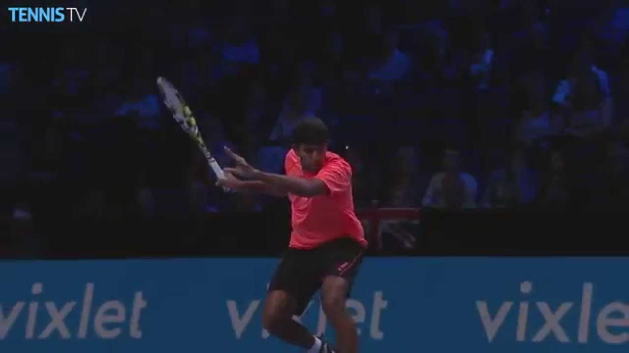 2015 Barclays ATP World Tour Finals: Rohan Bopanna hot shot