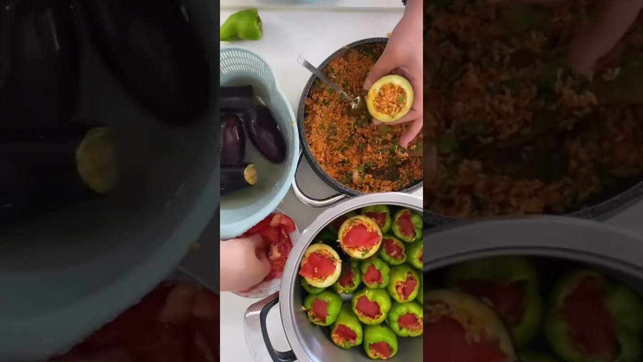 kocam dolma isterde yapmazmıyım #vlog #biberdolmasi #biberdolması #yemek #yemektarifleri #keşfet