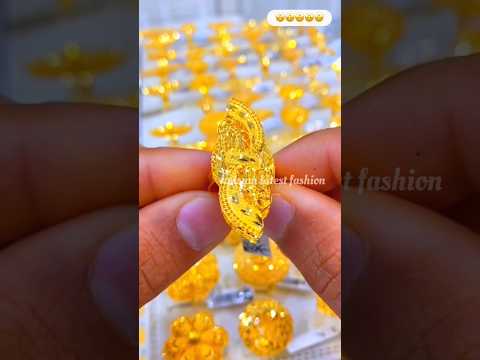Dubai Gold Ring Designs #shorts#viral#gold#rings#jewellery#goldrings