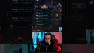 PoE - My Luckiest Craft Ever - 12 Link Sword | Path of Exile #shorts #pathofexile #poe