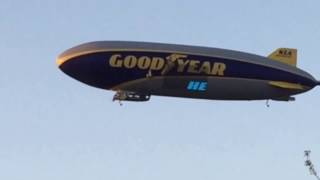 Goodyear Blimp - Wingfoot 1 Visits The Spruce Creek Fly-in - High Performance Climb