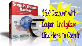 GSA Search Engine Ranker - 15% Discount!