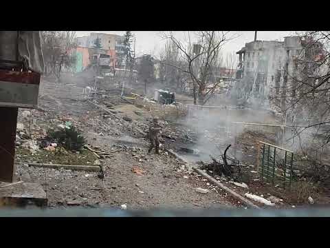 Ukraine - 23.12.2022. Ukrainian Soldier Firing RPG Towards Russian Positions. Bakhmut.