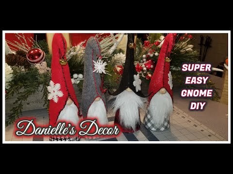 DIY Homemade Plush Christmas Gnomes Craft for Festive Ornaments Outdoo –  Every Girl Loves Sparkles Home Decor