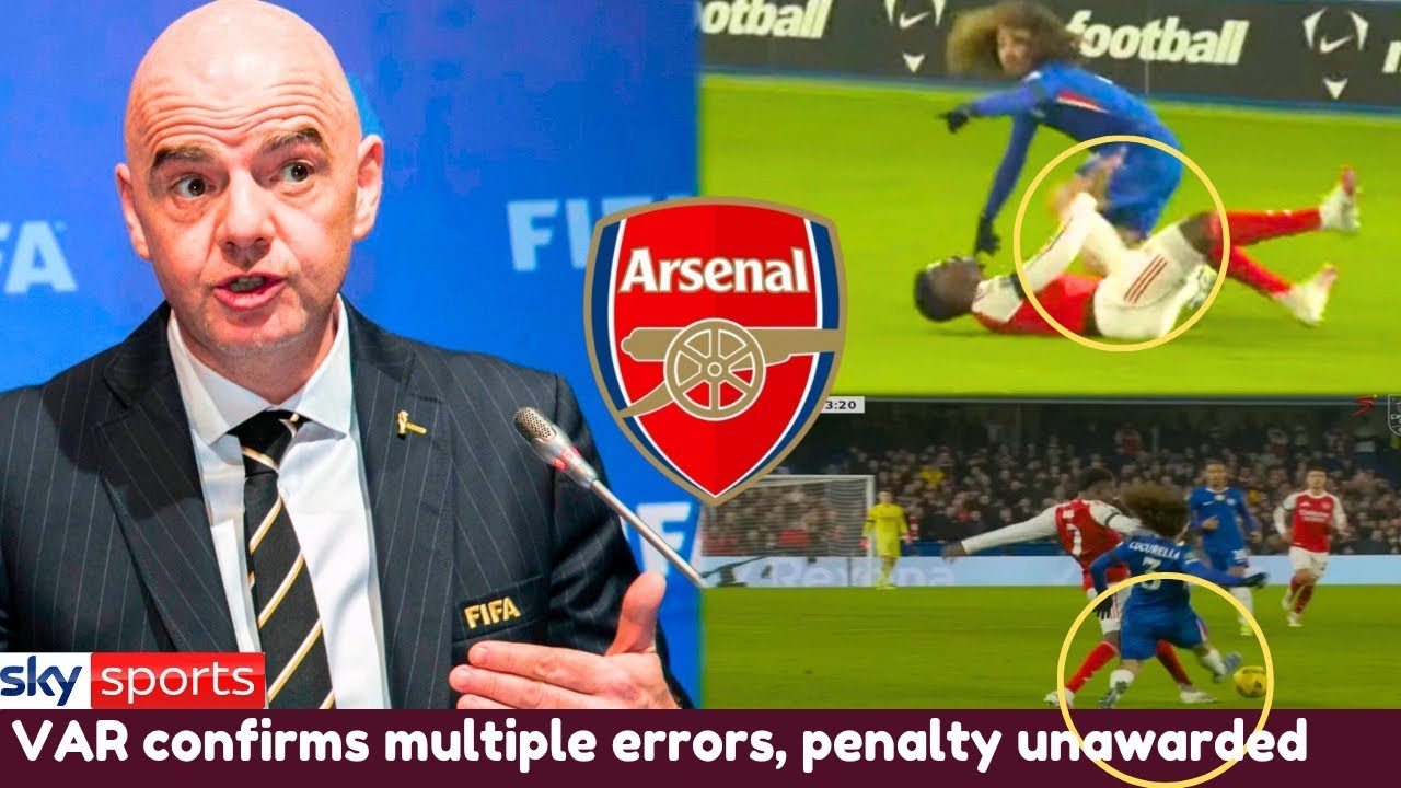 Скандал вокруг системы VAR сотрясает «Стэмфорд Бридж», «Арсенал» ведет в счете против «Челси».