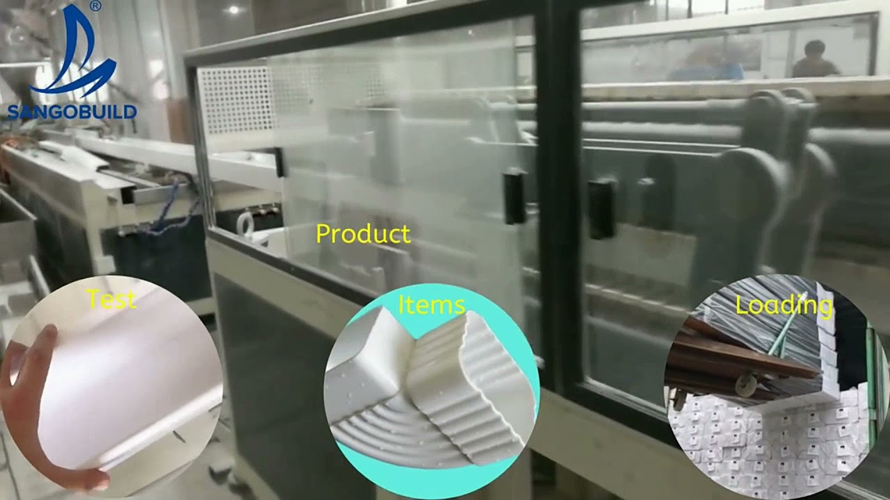 SANGOBUILD PVC rain gutter