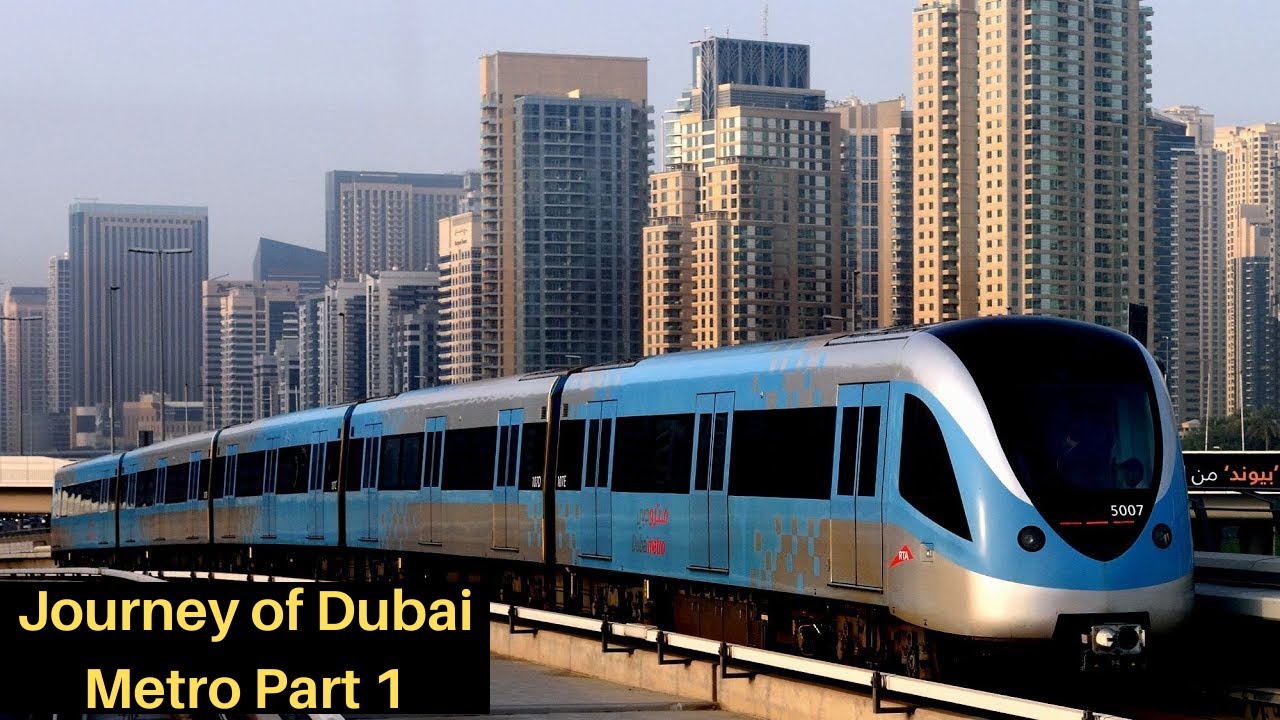 Journey of the Dubai Metro - Dubai Marina To Expo 2020