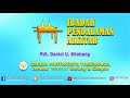 IBADAH PENDALAMAN ALKITAB, 08 APRIL 2021  - Pdt. Daniel U. Sitohang