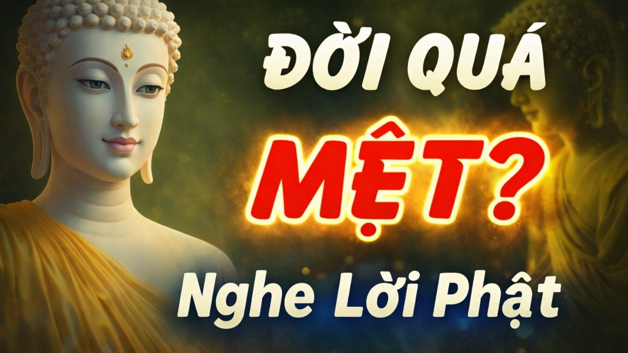 Khi Cuộc Đời Quá Mệt – Nghe Lời Phật Dạy Để Buông Bỏ