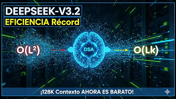 DeepSeek-V3.2-Exp: Atención dispersa (DSA) y eficiencia récord en largo contexto (128K)