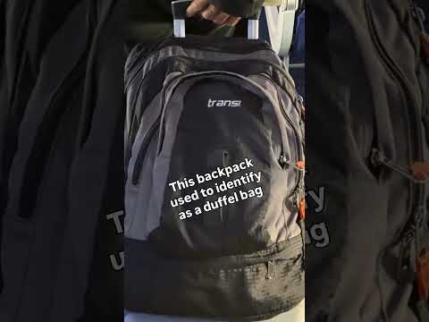 Trans Backpacks? Who knew?