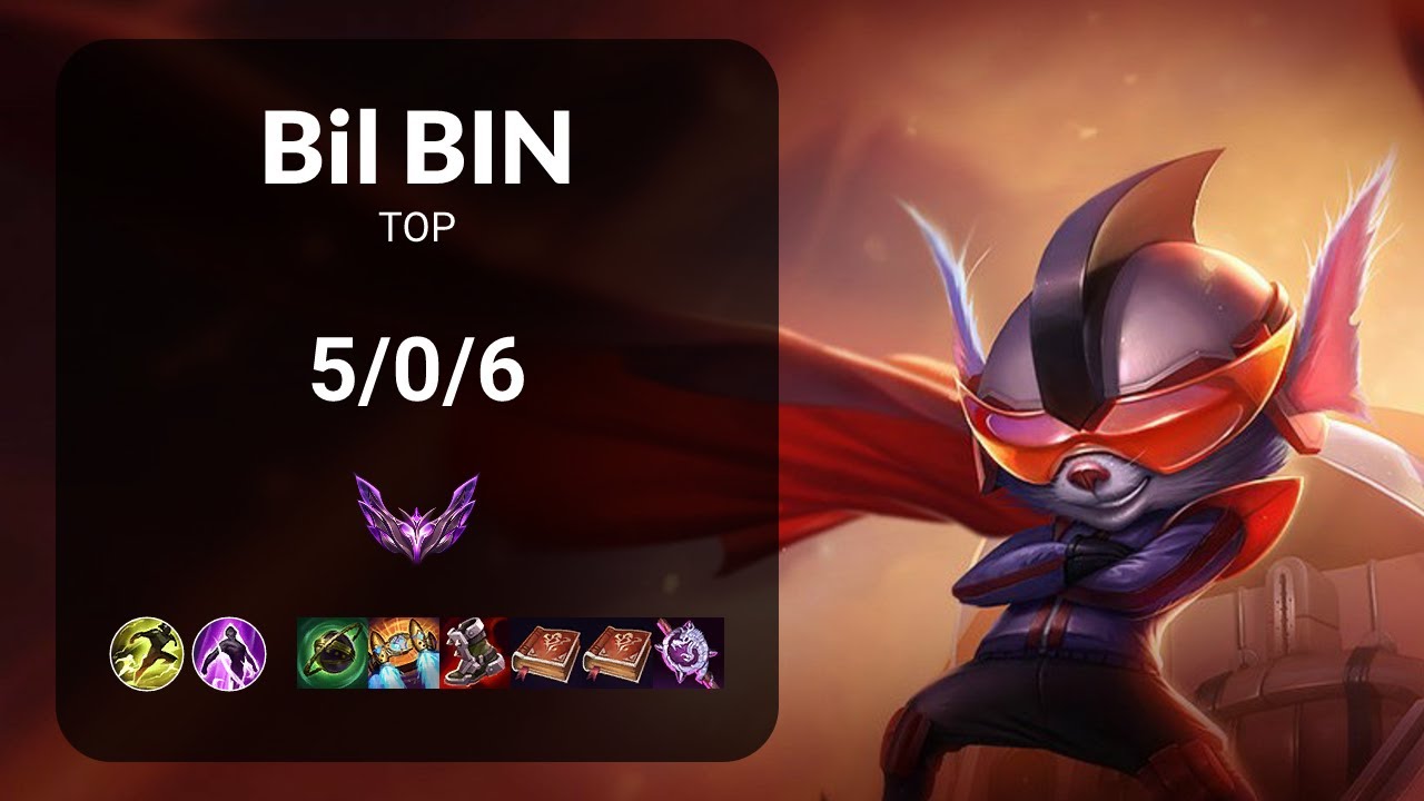 Bil Bin Rumble vs Irelia TOP - KR MASTER Patch 15.14