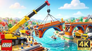 I Built a HUGE LEGO Bridge! 🚧🌉 | Amazing LEGO Build l Lego Auto Tech
