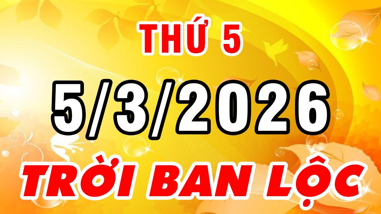 Tử Vi Thứ 5 Ngày 5/3/2026 Được Thần Tài Nâng Đỡ 3 Con Giáp Này Trúng Lộc Bất Ngờ Tiền Vào Đầy Túi