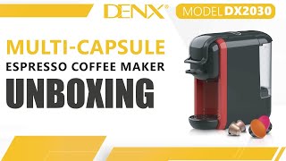 Denx Multi-Capsule Espresso Coffee Maker Dx2030