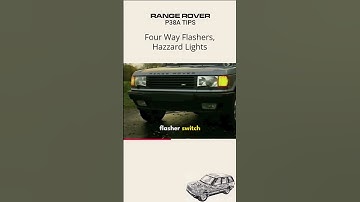 Range Rover P38A - Four Way Flashers - Hazzard Lights #shorts  #rangerover #howto