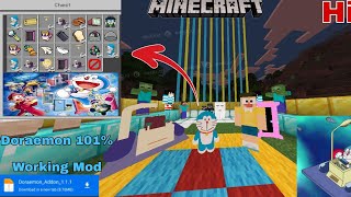 Doraemon New Add-on For Minecraft Pocket Edition and tutorial #minecraft #doraemon screenshot 1