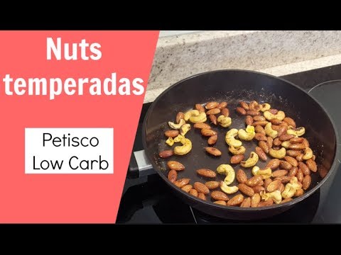 Nuts temperadas | Petisco Low Carb | Você Mais Fitness