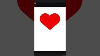 Draw Heart Using Python Code | Python Code #shorts