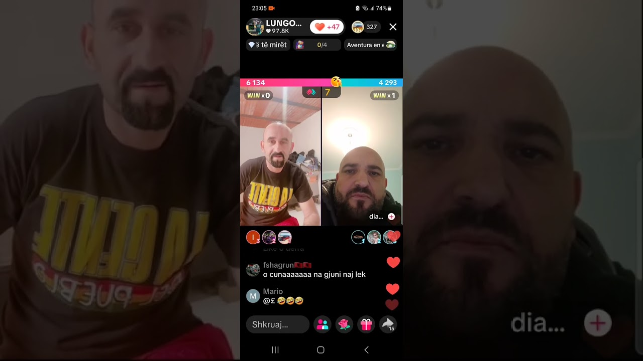 I Riu nga Fieri VS Diamanti loje me dënime shikojeni tedy denimet