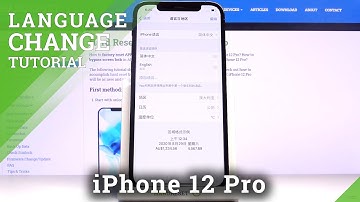 How to Change Language on iPhone 12 Pro – Language Settings in iOS