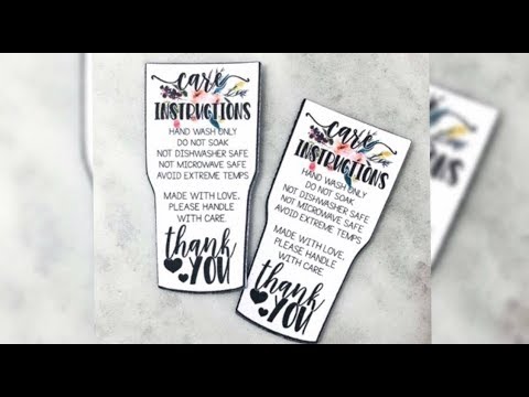 LIVE: Tumbler Care Cards - YouTube