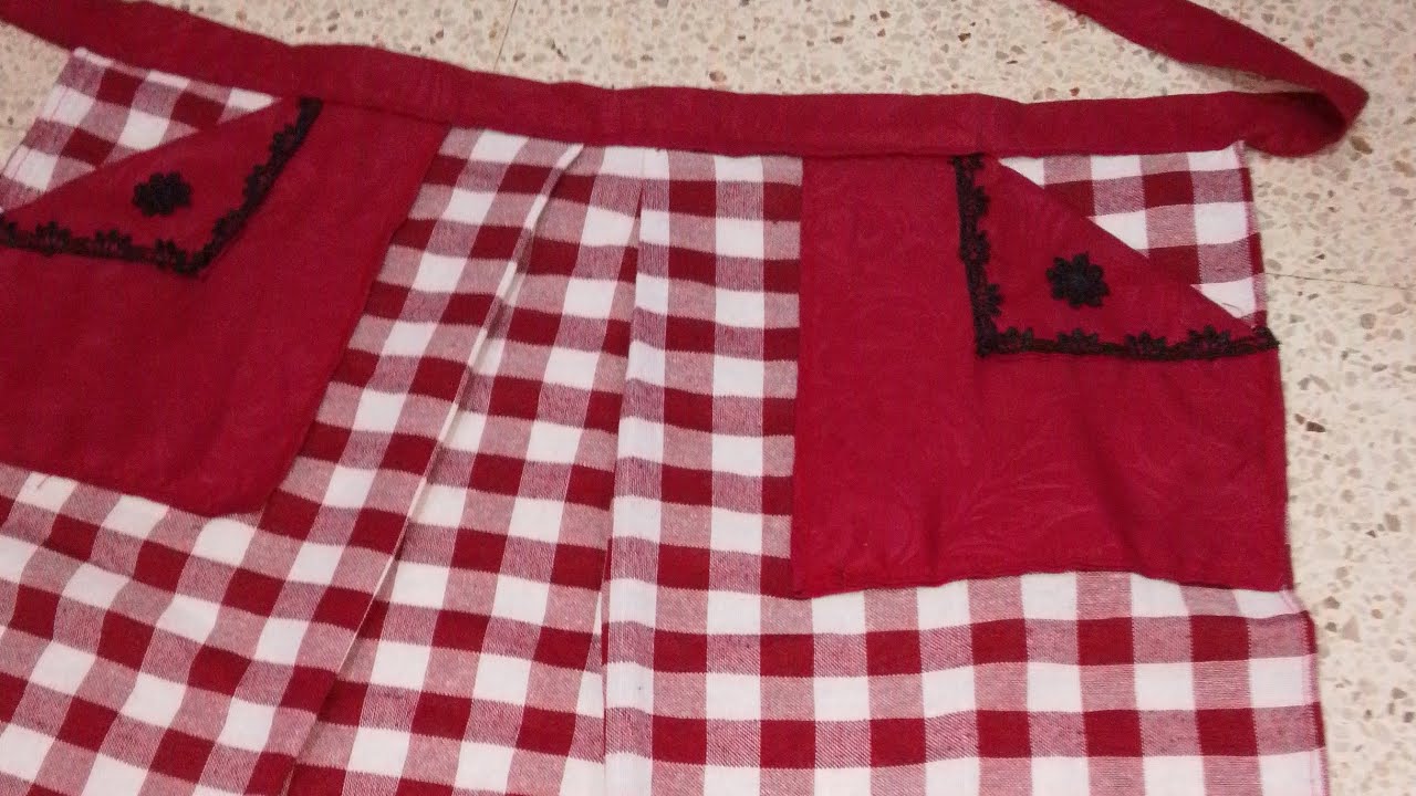 مشروع مربح لشهر لمضان خياطة مئزر جميل