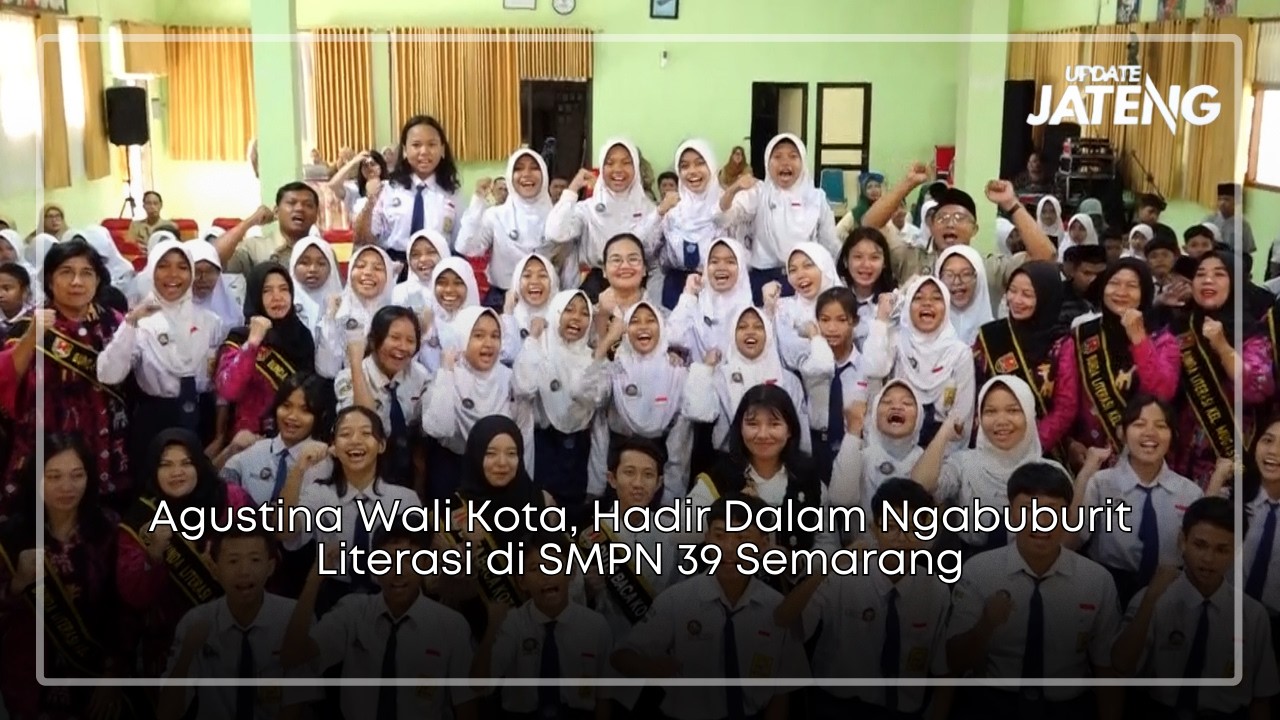 Agustina Wali Kota, Hadir Dalam Ngabuburit Literasi di SMPN 39 Semarang #9