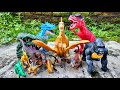Dinosaurus Jurassic World Dominion: T-rex/ Brachiosaurus/ Skibidi/ Spider-Man/ KingKong/ KingGidorah