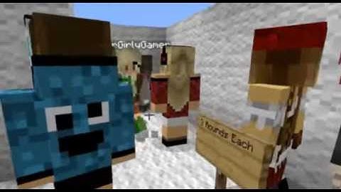 Minecraft: GIRLFRIENDS HIDE AND SEEK - Morph Hide And Seek - Modded Mini-Game