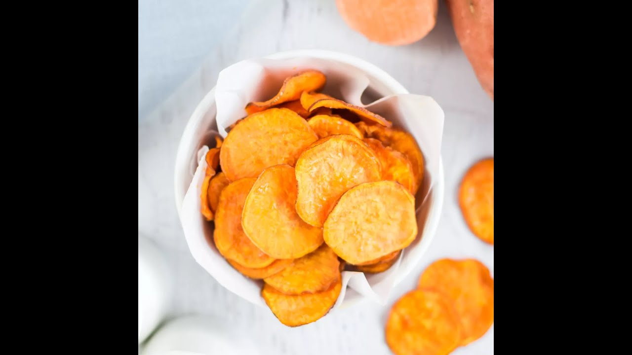 HOW TO MAKE BAKED BARBECUE POTATO CHIPS YouTube