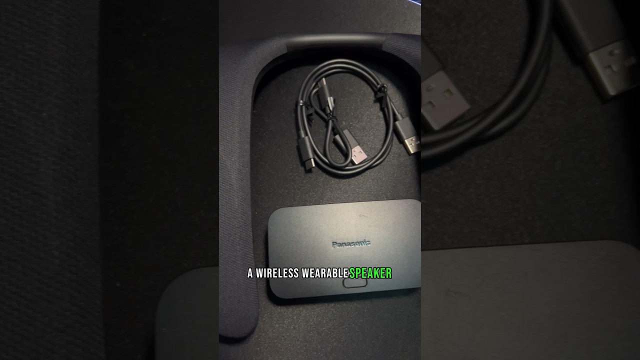 AMAZING Wearable Speaker! 