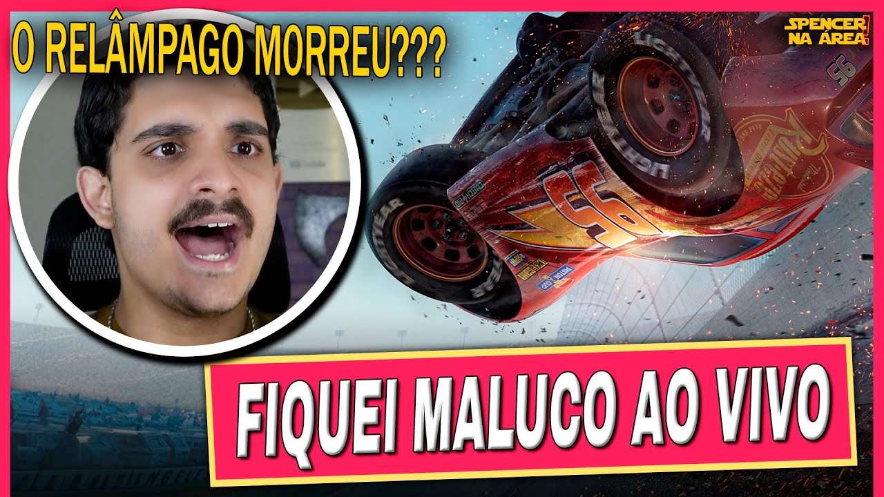 Assistindo CARROS 3 pela primeira vez