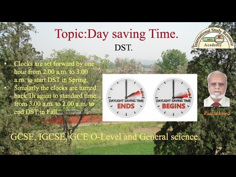 Daylight Saving Time. DST.