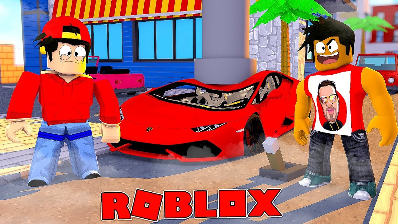 Repeat Roblox Car Crushers Donut Crushes Ropos Brand New Lamborghini Sports Car By Donut Monster School Animations You2repeat - roblox adventures epic mini games slippery slide box racing