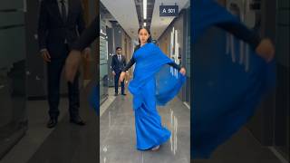 #indianwear @TheAbnormalCouple #dreamland @Shorts #saree #indian wear #wedding @Ramp_Walk#blue