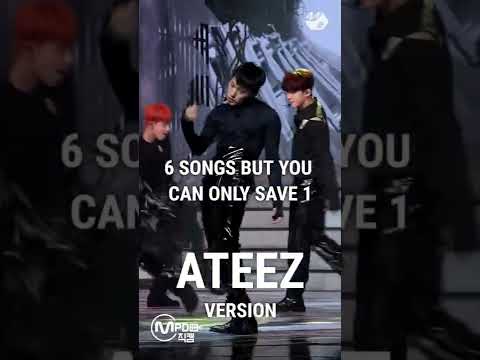 Can You Choose Just *One* Of These Ateez Songs | Part 1 Kpop Shorts Ateez Atiny