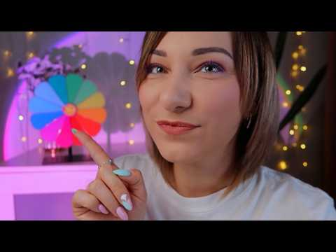 ASMR ✨ Color Challenge (Trying a Real Color Wheel)