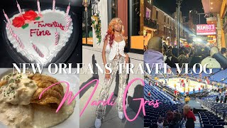 NEW ORLEANS TRAVEL VLOG | Mardi Gras, Charred Oysters, Parades, Birthday Trip