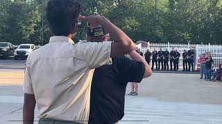 082223 BAFD flag retirement ceremony video